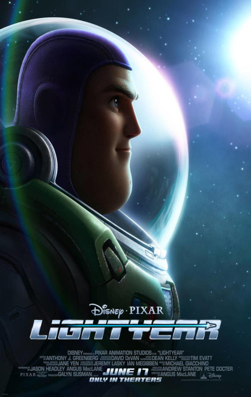 Lightyear movie poster