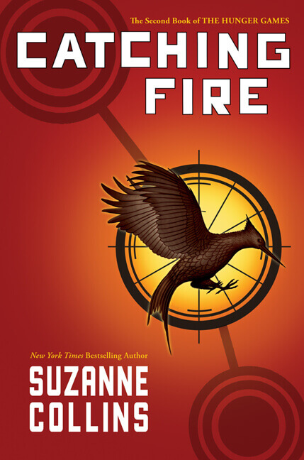 Book cover for Catching Fire.